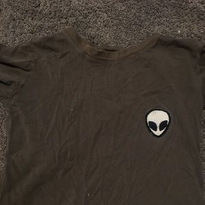 (RARE) brandy Melville alien tee